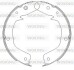 Колодки гальмівні барабанні Mitsubishi Pajero III IV / ручн. гальм. (Z4541.00) W WOKING Z454100 (фото 1)