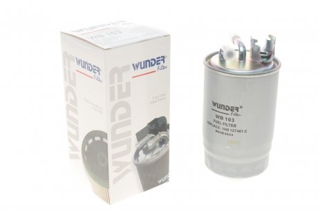 Фильтр топливный VW T4 1.9-2.5TDI -03 WUNDER FILTER WB 103