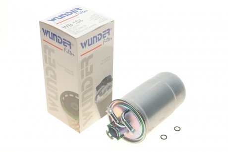 Фільтр паливний VW LT 2.5-2.8TDI 96-06 WUNDER FILTER WB 106 (фото 1)
