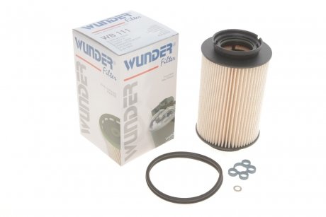 Фільтр паливний VW Caddy 1.9TDI-2.0SDI (5 болтів) WUNDER FILTER WB 111 (фото 1)