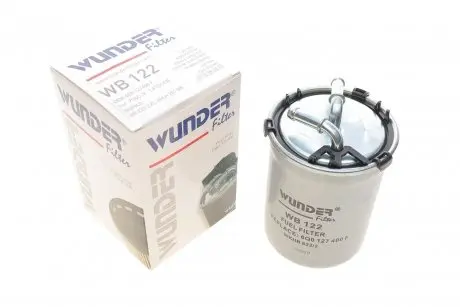 Фільтр паливний Skoda Fabia/Roomster/VW Polo 1.4/1.6TDI 05- WUNDER FILTER WB 122