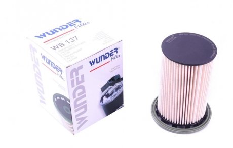 Фильтр топливный VW Touareg/Porsche Cayenne 3.0-4.2D 10- WUNDER FILTER WB 137 (фото 1)