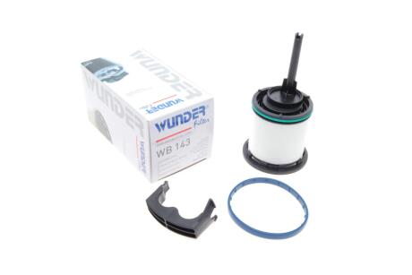 Фільтр паливний Audi A4/A5/A6 2.0TFSI/3.0TDI 16- WUNDER FILTER WB 143