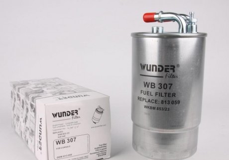 Фильтр топливный Opel Corsa D 1.3CDTI 06- WUNDER FILTER WB 307 (фото 1)