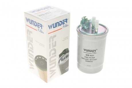 Фильтр топливный Fiat Doblo 1.9JTD 01- WUNDER FILTER WB 651