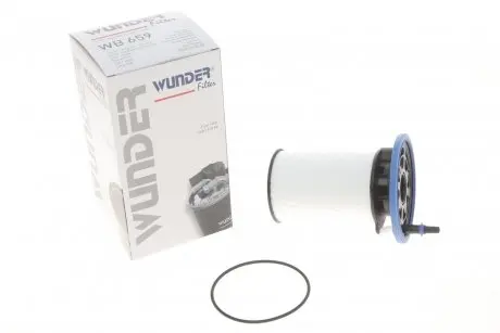 Фильтр топливный Fiat Doblo 1.3-2.0JTD 11- WUNDER FILTER WB 659