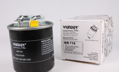 Фільтр паливний MB Sprinter 906/Vito (W639) 10- WUNDER FILTER WB 719 (фото 1)