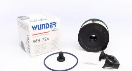 Фильтр топливный MB OM654 / Sprinter OM 651 18- WUNDER FILTER WB 724