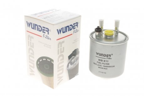 Фильтр топливный Renault Kangoo 1.5DCI 08- (с датчиком) WUNDER FILTER WB 811