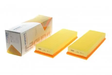 Фильтр воздушный MB (W220) 3.2CDI (к-кт 2шт)) WUNDER FILTER WH 718
