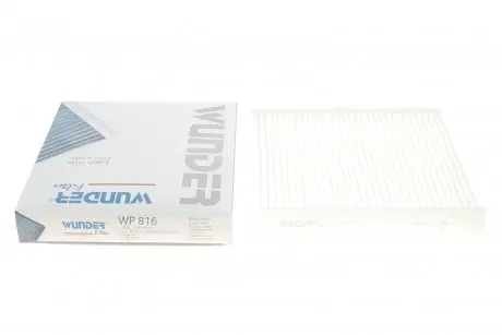 Фильтр салона Renault Clio/Dacia Logan 12- WUNDER FILTER WP 816