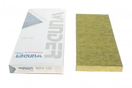 Фильтр салона VW Passat 2.5TDI (угольный)) WUNDER FILTER WPK 102