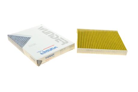 Фільтр салону VW Polo 1.0TSI/Seat Ibiza 1.0 i/1.6 TDI 17- (вугільний) WUNDER FILTER WPK 107