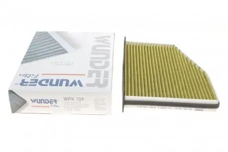 Фильтр салона VW Caddy 1.9TDI 03-(угольный)) WUNDER FILTER WPK 109