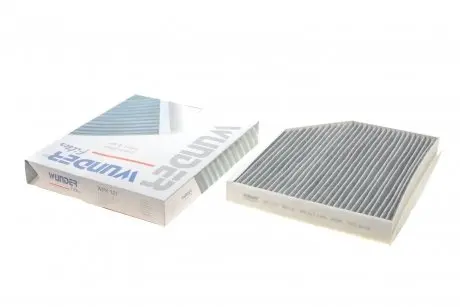 Фильтр салона Audi A4/A6 1.8-4.2TFSI 07-(угольный)) WUNDER FILTER WPK 121