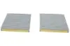 Фільтр салону BMW X3 (F25)/X4 (F26) 2.0/3.0D 10- (вугільний) (к-кт 2 шт.) WUNDER FILTER WPK 223 (фото 3)