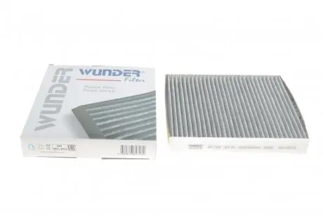 Фильтр салона Ford Focus 1.6i-2.0TDCI 04- (угольный) WUNDER FILTER WPK 508