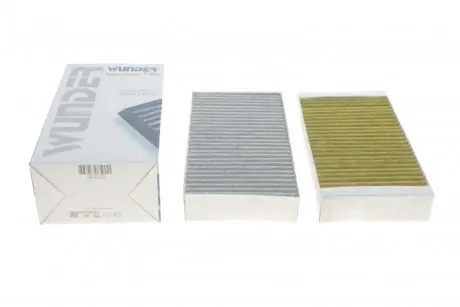 Фильтр салона MB ML (W164) 3.0CDI (угольный) (к-кт 2 шт.).) WUNDER FILTER WPK 718