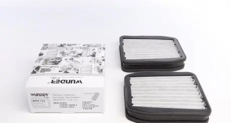 Фильтр салона MB E-class (W211) 02-09 (угольный)) WUNDER FILTER WPK 723