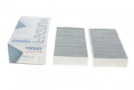 Фильтр салона MB M-class (W166) 11-(угольный)) WUNDER FILTER WPK 726