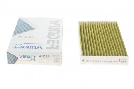 Фильтр салона Renault Megane III 08- (угольный) WUNDER FILTER WPK 811
