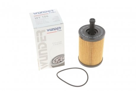Фільтр масляний VW T5/Caddy III 03- WUNDER FILTER WY 106