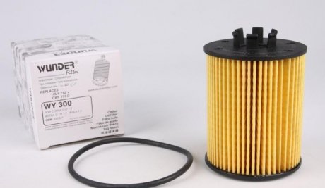 Фильтр масляный Opel Combo 1.4 16V 05- WUNDER FILTER WY 300