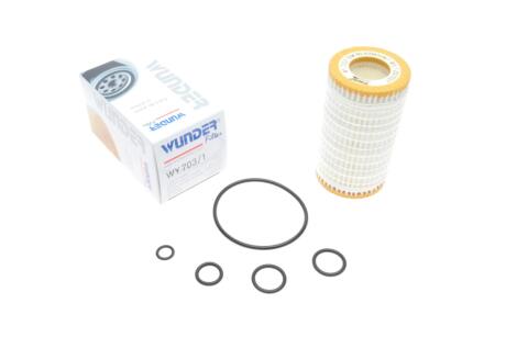 Фильтр масляный MB Sprinter/Vito CDI OM611/612/646 WUNDER FILTER WY 703/1