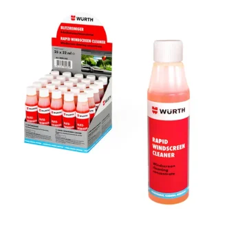Жидкость стеклоомывателя летняя концентрат Wurth1: 100, 32мл. персик, WURTH 0892333