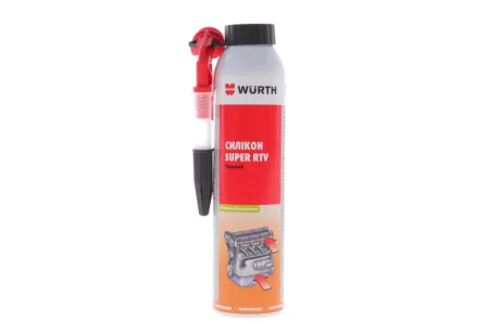 Силікон SuРer RTV, Чорний, 200 ml WURTH 08933311