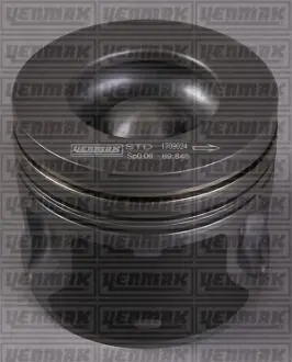 Поршень с кольцами і пальцем (размер отв. 89.91/STD) (V347/8 TDCI) YENMAK 31-03462-000 (фото 1)