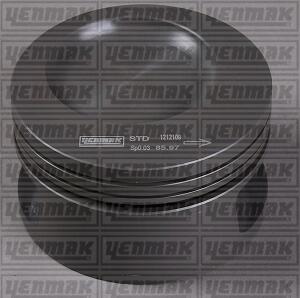 Поршень Opel Astra F/Vectra A 2.0 i 92-98 (86.50mm) YENMAK 3103805050