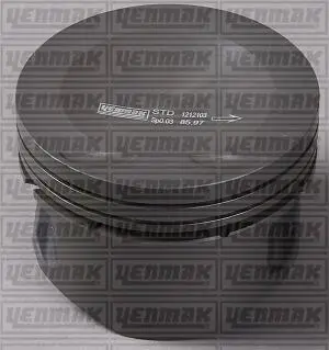 Поршень Opel Astra F/G/Omega B 2.0i 95-05 (86.50mm/+0.5) YENMAK 3103818050