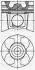Поршень Renault Trafic/Master/Opel Vivaro 2.5CDTi (89.00mm/STD) 3104159000