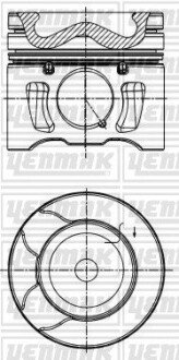 Поршень Citroen Jumpy/Peugeot Expert 2.0 HDi 09- (85.00mm/STD) YENMAK 3104194000