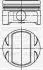 Поршень с кольцами і пальцем (размер отв. 82,10/+0,50) OPEL OMEGA B 2.5 (6 цил.) (C 2.5XE / X2.5XE V6 24Valve Ecotec) YENMAK 31-04218-050 (фото 1)