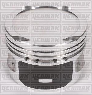 Поршень VW Caddy 1.4i 00- (77.01mm/+0.5) YENMAK 3104304050