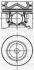 +0.50 Поршень с кольцами і пальцем (размер отв. 75,50 /+0.50) CITROEN 1.6HDI 05- (4цл.) (1.6 HDI (DV6C) 9HE/DV6BDM/9HF/9HL/9HR/DV6C / 95-11…) YENMAK 31-04496-050 (фото 1)
