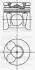 Поршень Ford Focus II/Mondeo IV/Volvo S40 II/S80 II/V50/V70 III 2.0 D 04-15 (85.00mm/STD) YENMAK 3104497000 (фото 1)