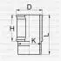 Гильза поршневая Citroen Berlingo/Peugeot Partner 1.4i 96-13 (d=75mm) YENMAK 51-05873-000 (фото 1)