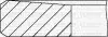 Кольца поршневые Renault Master II 2.2dCi 00- (87.51mm/+0.5) (3-1.75-2.5) 9109170050