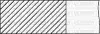 Комплект поршневих кілець (на 1 поршень) Renault Scenic 2.0 (83.2/0.5) (1.5/1.75/3) YENMAK 91-09176-050 (фото 1)