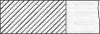Кільця поршневі Opel Astra 1.8/Omega B 2.5 94- (81.60mm/STD) (1.5-1.5-3) YENMAK 9109218000 (фото 1)