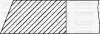 Комплект поршневих кілець (на 1 поршень) FIAT DOBLO 1.3JTD 04- (70,20/+0.60) (2,0/1,5/2,0) YENMAK 91-09282-060 (фото 2)