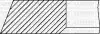 Кільця поршневі VW T4/T5 1.9TDI (79.51mm/STD) (1.75-2-3) YENMAK 9109309000 (фото 2)