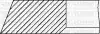 Комплект поршневих кілець (79,76/0.25) (1.75/2.0/3.0) VW, AUDI, SKODA 1.4- 1.9TDI YENMAK 91-09309-025 (фото 2)
