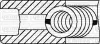 Комплект поршневих кілець (79,76/0.25) (1.75/2.0/3.0) VW, AUDI, SKODA 1.4- 1.9TDI YENMAK 91-09309-025 (фото 3)