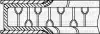 Кольца поршневые VW Golf/Passat 2.0FSI/Audi A6 2.8 97-05 (82.50mm/STD) (1.2-1.5-2) YENMAK 9109311000 (фото 3)