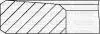 Кольца поршневые Ford Transit 2.5D/TD (93.67mm/STD) (2.5-2-4) YENMAK 9109420000 (фото 1)
