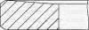 Комплект поршневих кілець (на 1 поршень) FORD C-MAX 1.5TDCi (74/0.5) (2/2/2) YENMAK 91-09456-050 (фото 1)